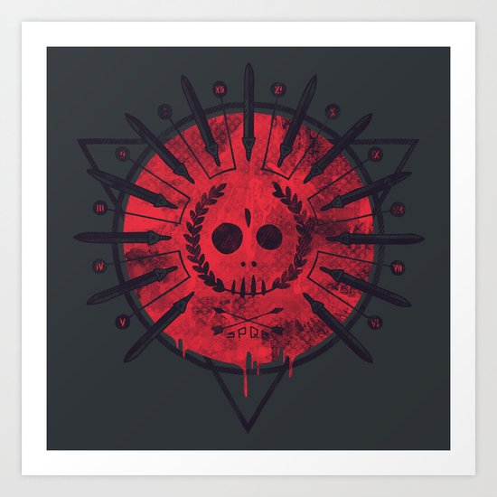 Mars Art Print