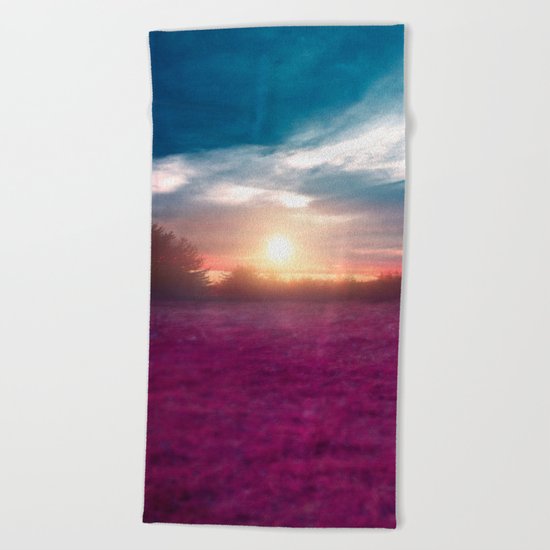 Sunset I C. Beach Towel
