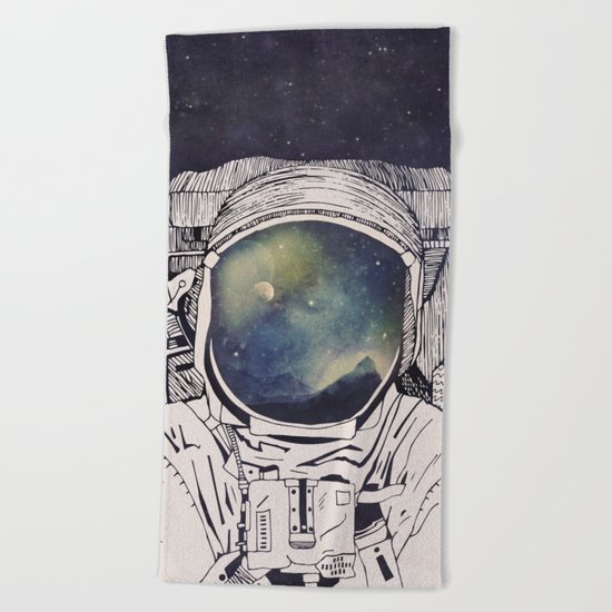 Dreaming Of Space Beach Towel