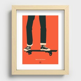 Back to the Future I Recessed Framed Print