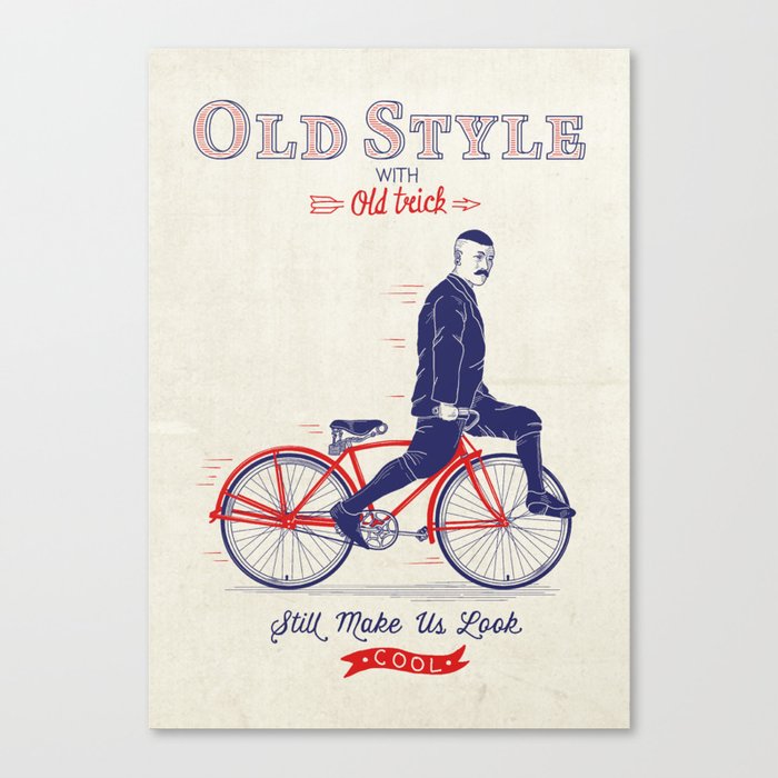 Old Style Trick Canvas Print
