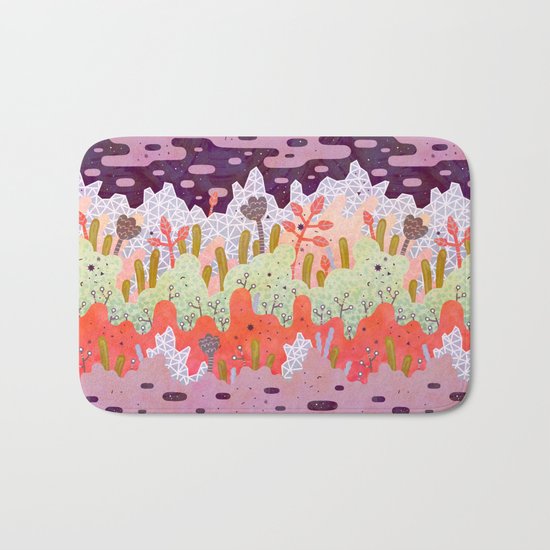 Crystal Forest Bath Mat