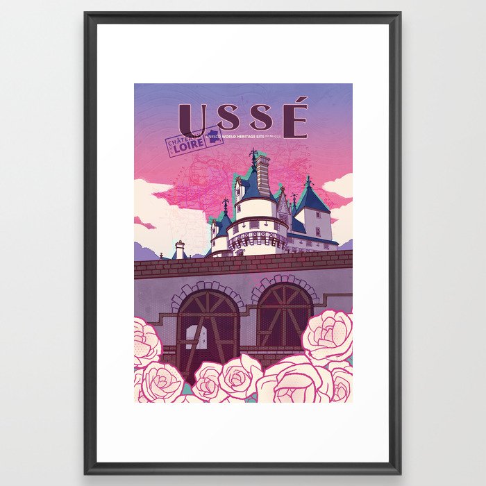 Château d'Ussé Framed Art Print