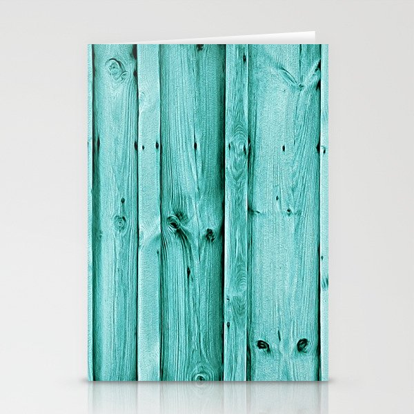 Blue Wood Texture Stationery Cards