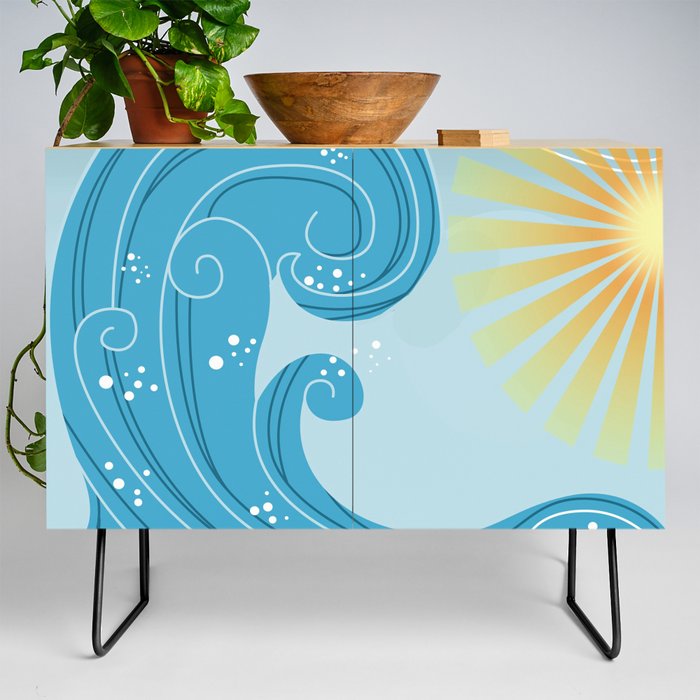 Surf and Sun Credenza