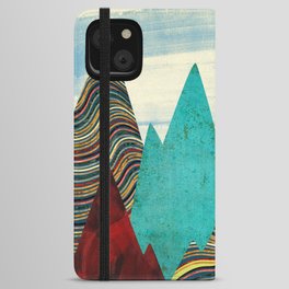 Color Peaks iPhone Wallet Case