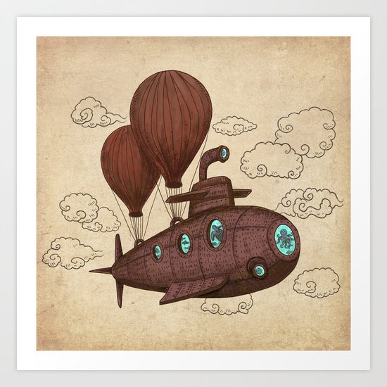 The Fantastic Voyage Art Print