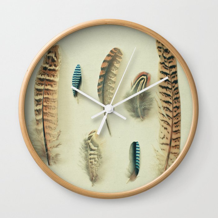 The Feather Collection Wall Clock