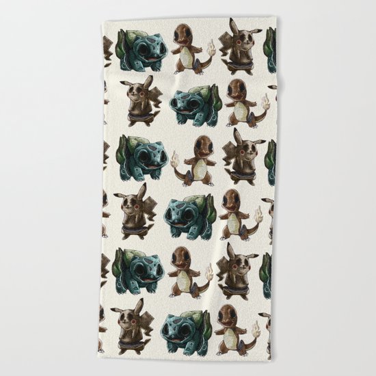 Pokémons are Back!! 2k16 Beach Towel