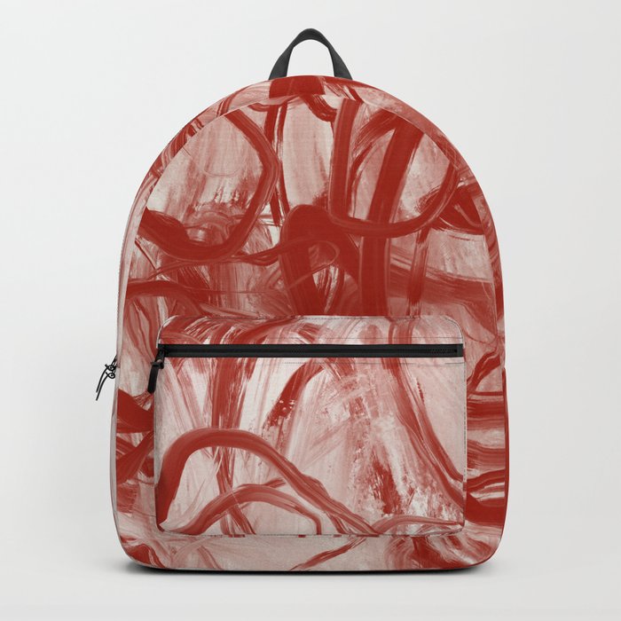 Abstract Painting 124. Contemporary Art.  Backpack