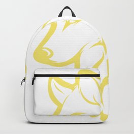 Abstract Wolf Illustration Backpack