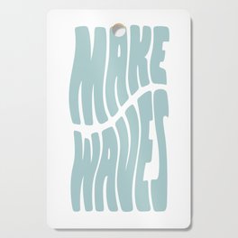 Make Waves Seafoam Blue Cutting Board