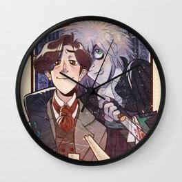 Jekyll and Hyde Portrait(s) Wall Clock