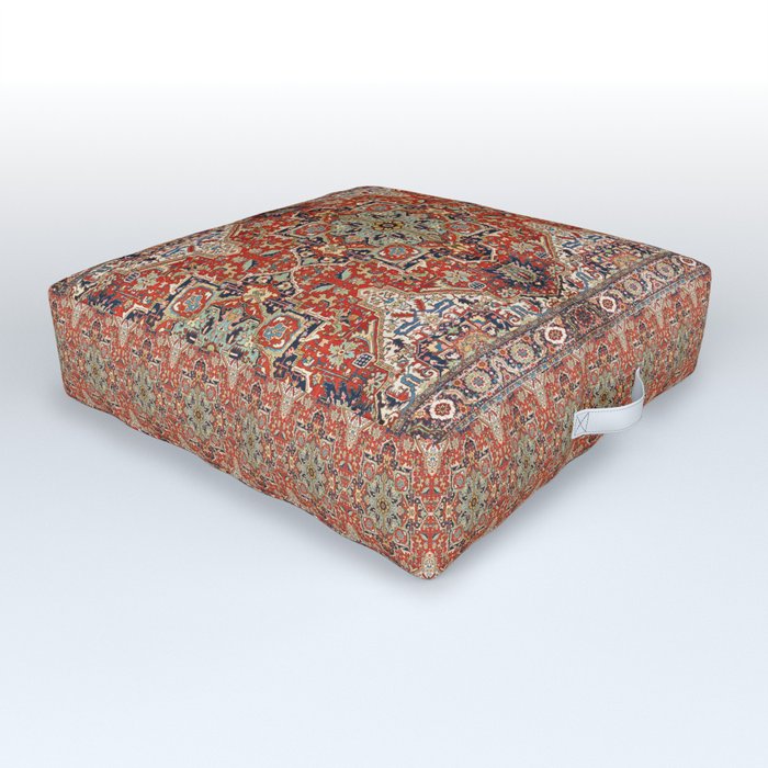 Heritage Oriental Traditional Bohemian Moroccan Style  Outdoor Floor Cushion