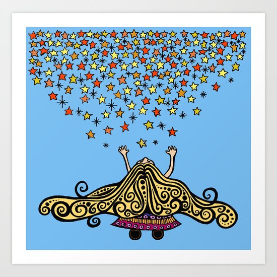 Reach for the Stars Art Print