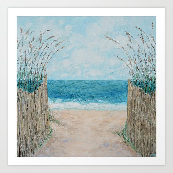 Sandbridge Shores Art Print