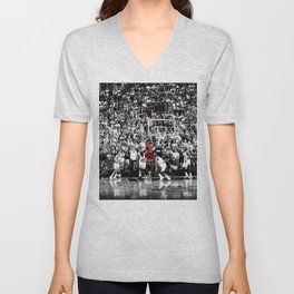 MichaelJordan Iconic Basketball Sports V Neck T Shirt