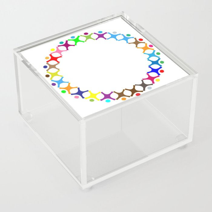 People Circle Acrylic Box