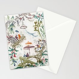 Enchanted Forest Chinoiserie Stationery Card