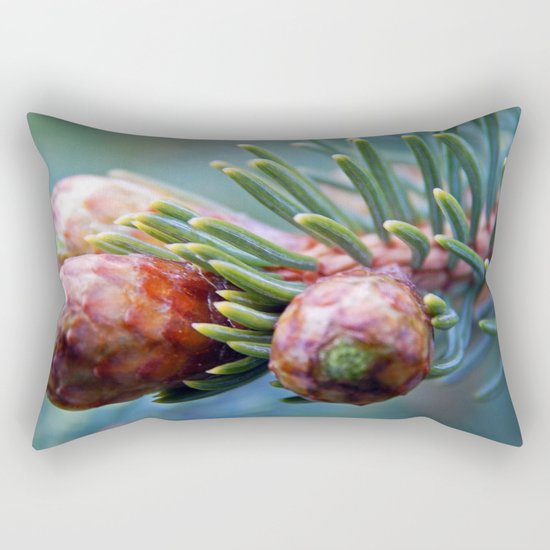Baby Pine Cones Rectangular Pillow