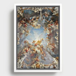 The Apotheosis of Hercules Versailles Palace Ceiling Mural Framed Canvas