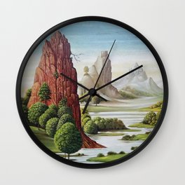 valley water Wall Clock