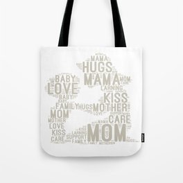Mama Son Family Love Tote Bag