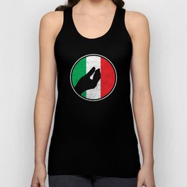 Italy Hand Unisex Tank Top