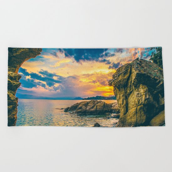 Secret Paradise Beach Towel