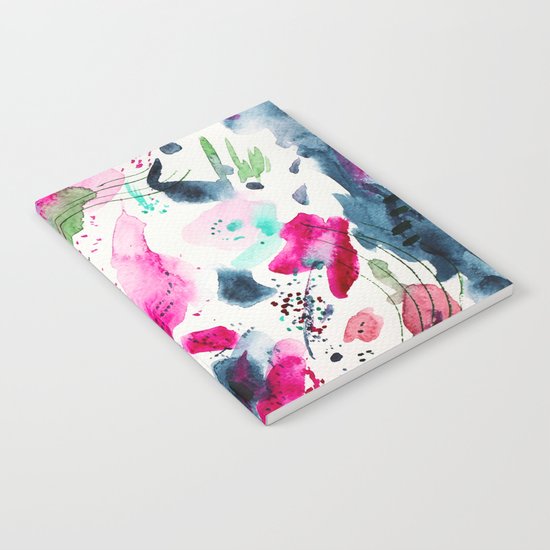 Floral abstraction #2 || watercolor Notebook