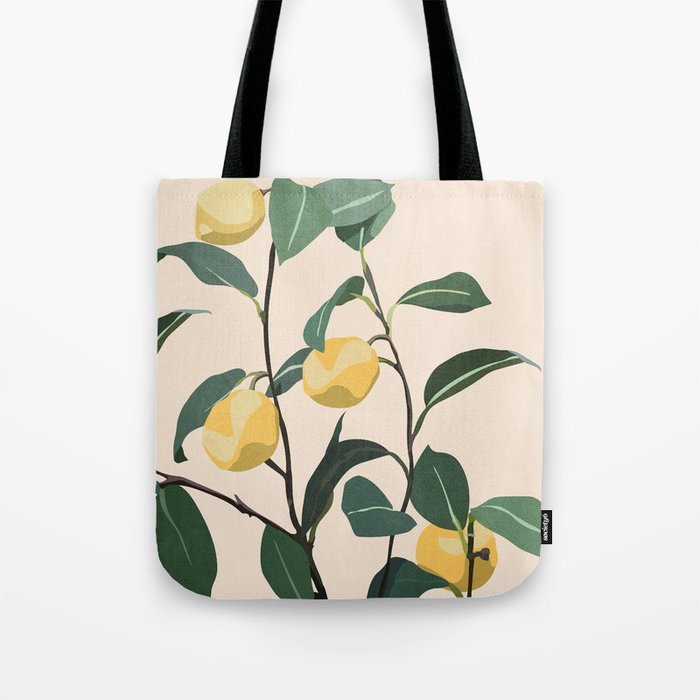 Lemon Tote Bag