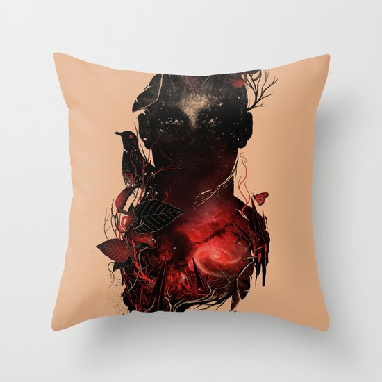 Universe Inside Throw Pillow