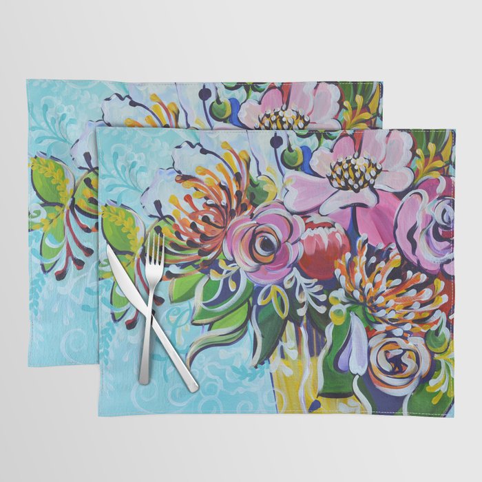 Graphic Floral 3 Placemat