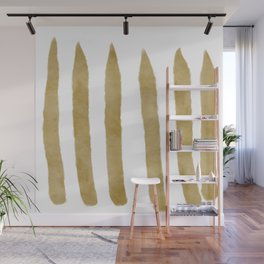 Watercolor Vertical Lines With White 48 Wall Mural