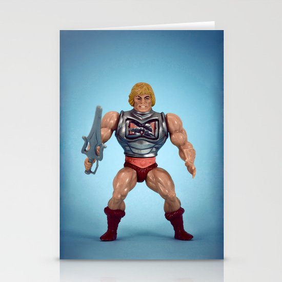 He-Man Battle Damage Stationery Cards