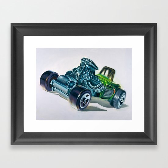 Hotwheels Framed Art Print