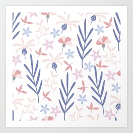 Floral Pattern Art Print