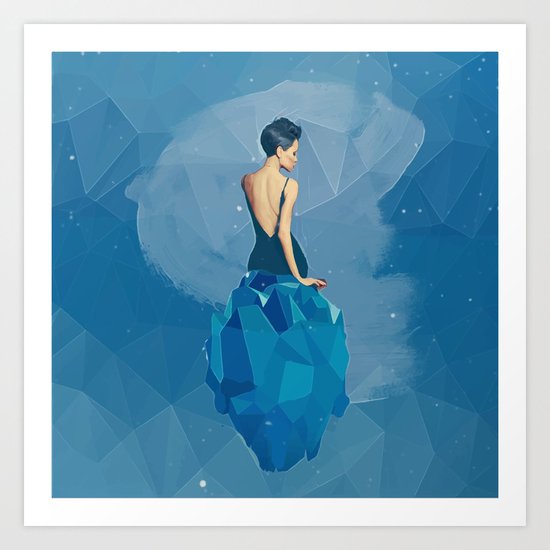 Iceberg Art Print