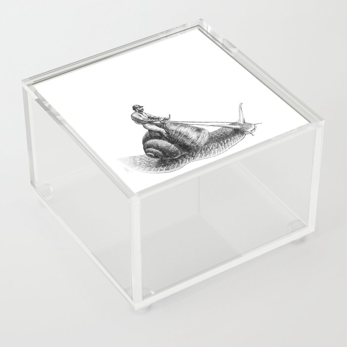 The Snail Trail Acrylic Box