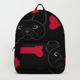 Bulldog Red Backpack