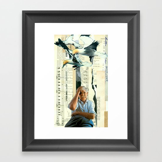 Hover Framed Art Print