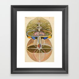 Hilma af Klint "Tree of Knowledge No. 1" Framed Art Print