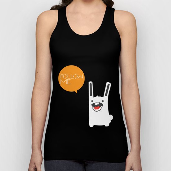 Follow The White Rabbit Unisex Tank Top