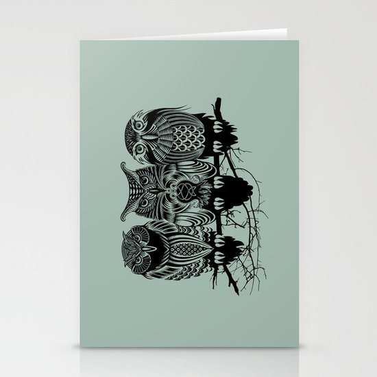 Owls of the Nile Stationery Cards