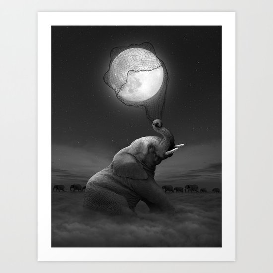 Bringing Light to the Darkness Art Print
