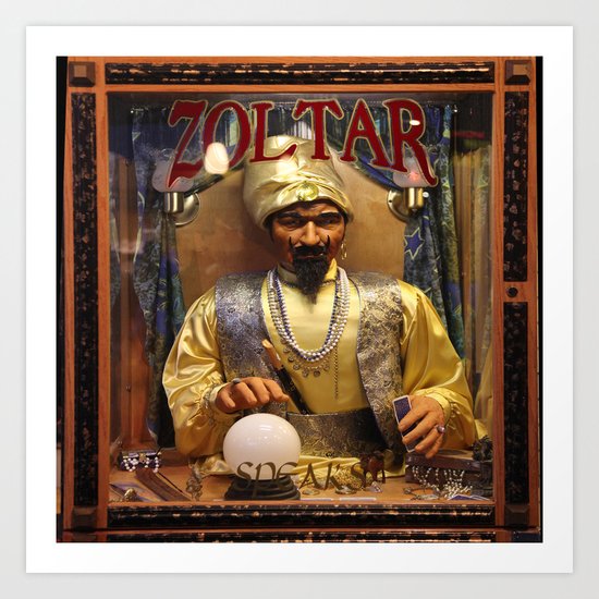 Zoltar Art Print