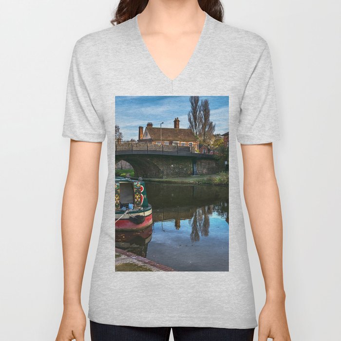 Hungerford Wharf V Neck T Shirt