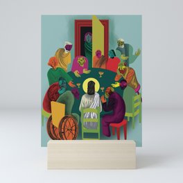 Communion (After Fritz Eichenberg) Mini Art Print