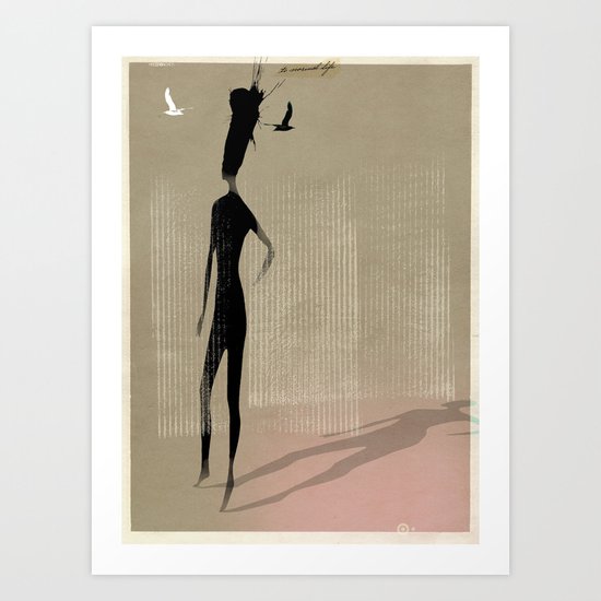 to normal life... Art Print