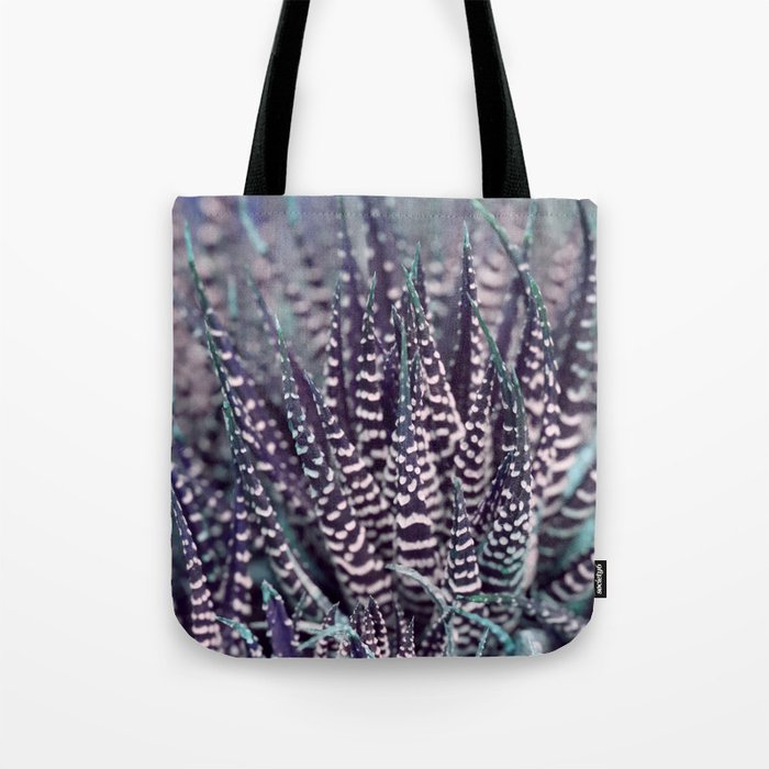 Zebra plant (Haworthia) Tote Bag